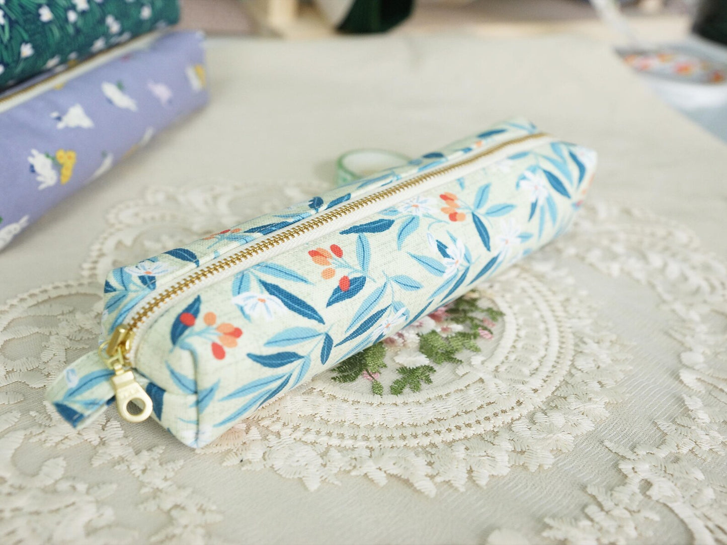 Purity Floral Pencil Case