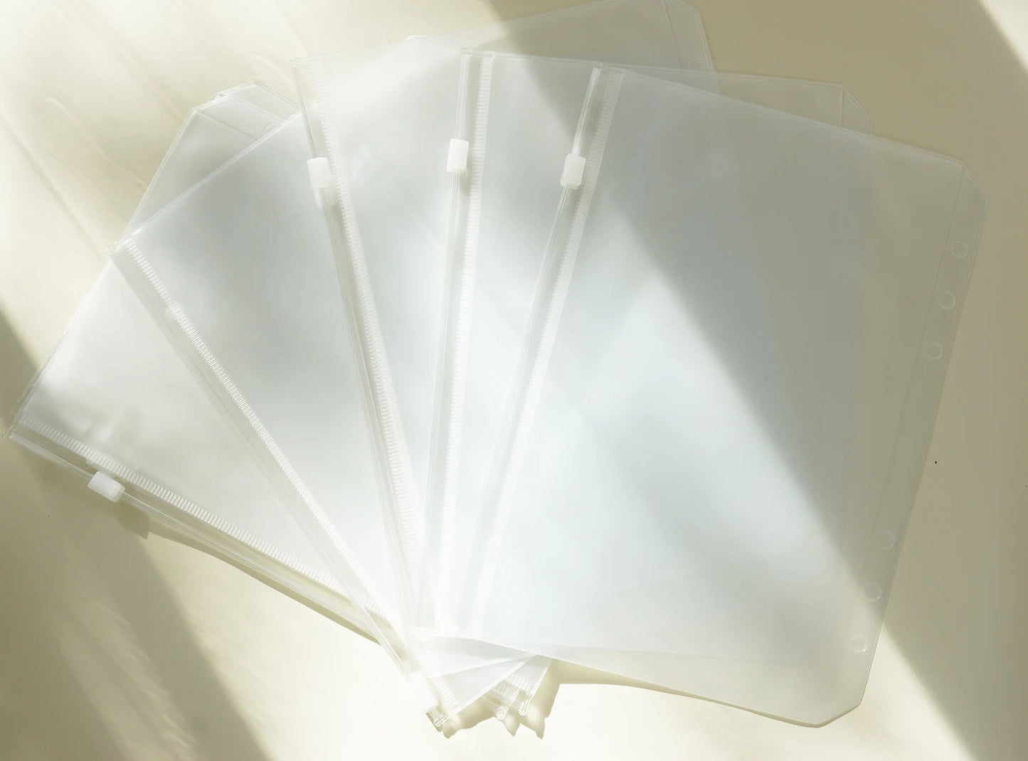 Clear PVC Zipper Pocket