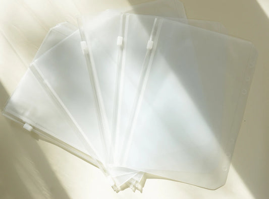 Clear PVC Zipper Pocket