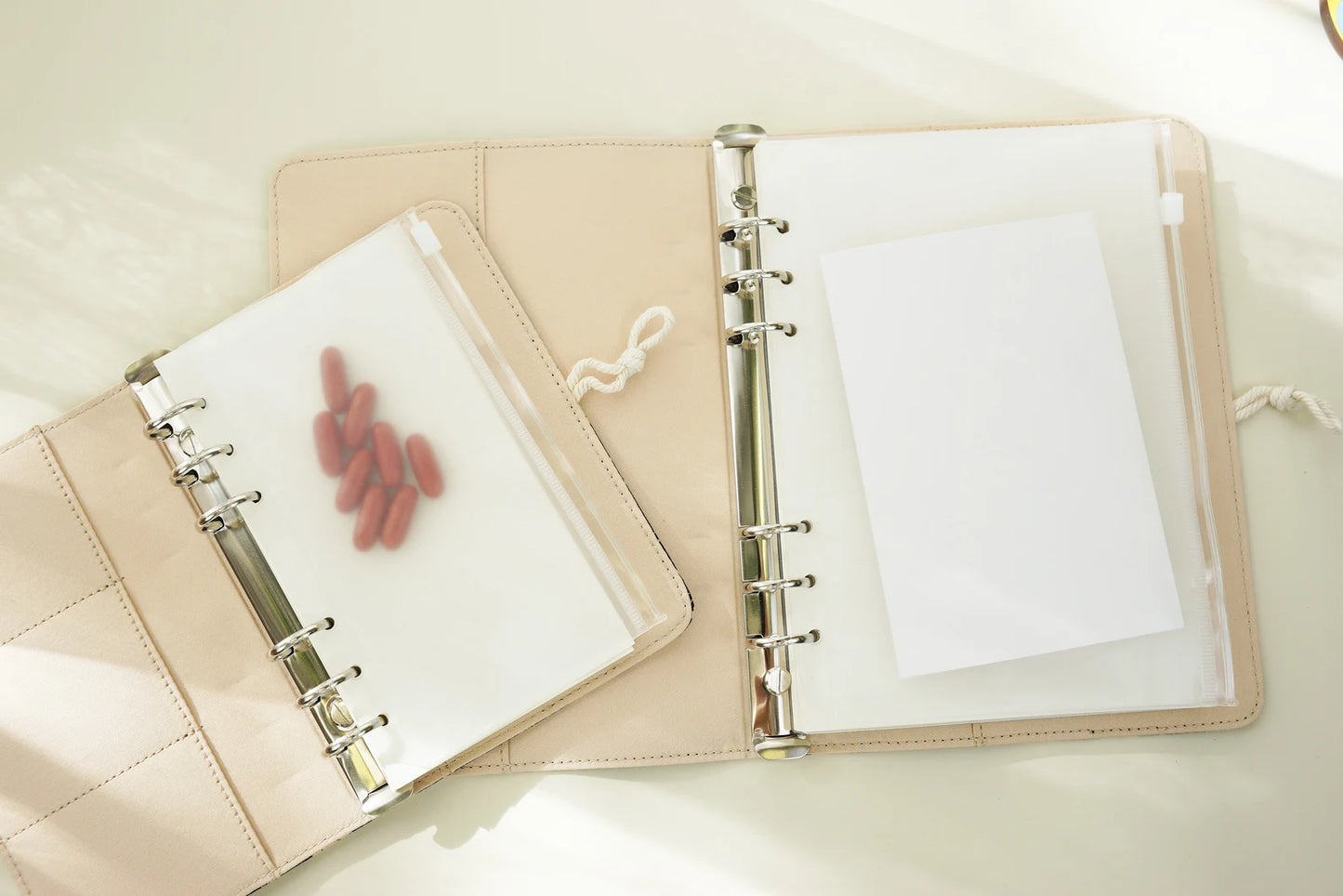 Clear PVC Zipper Pocket