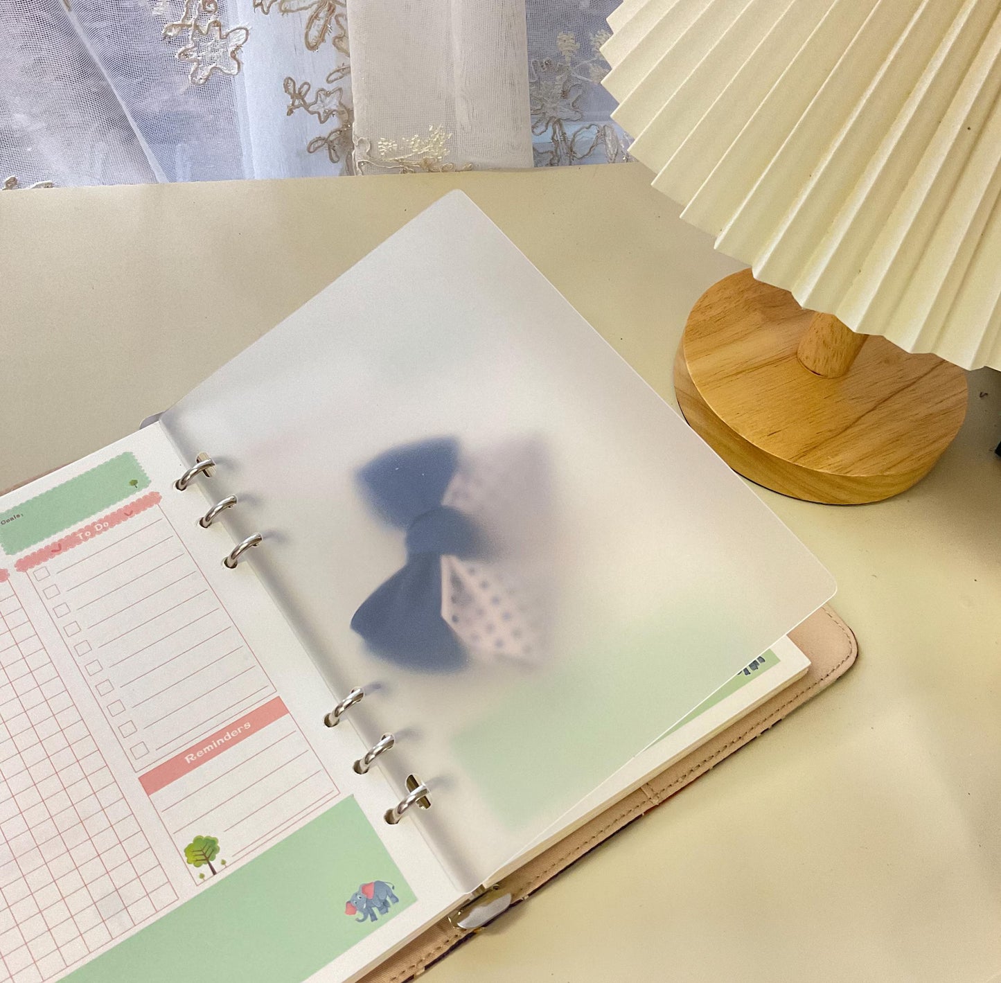 Frosted Binder Dividers