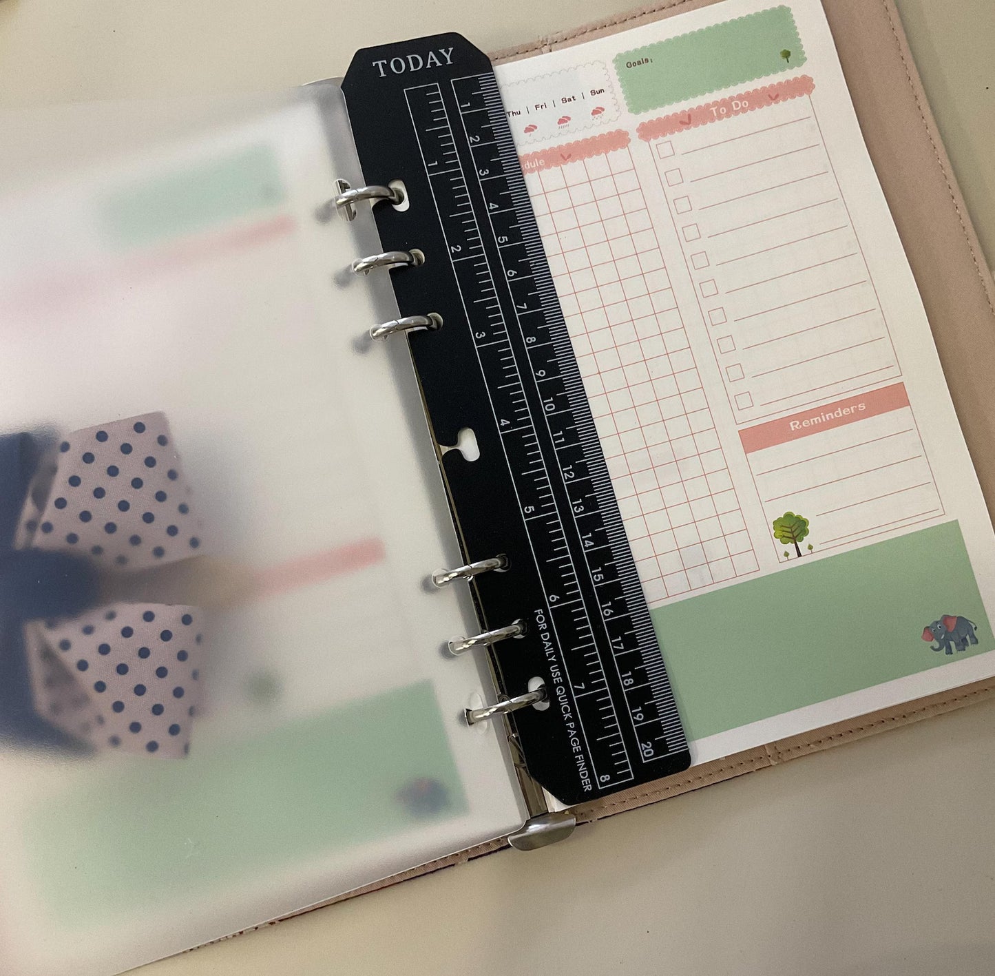 Frosted Binder Dividers