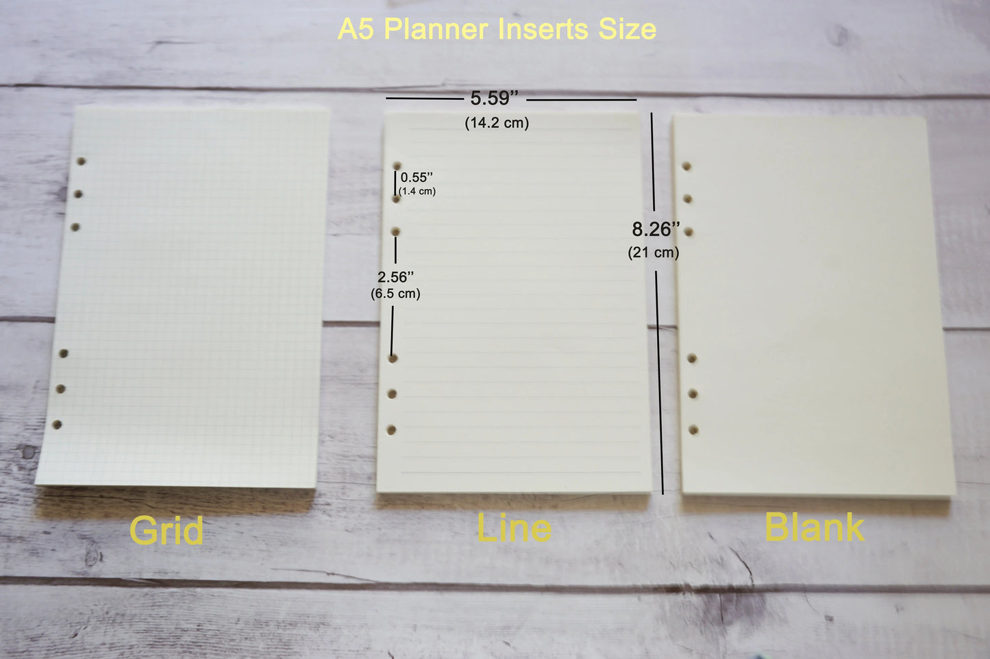 Notebook Refill Paper