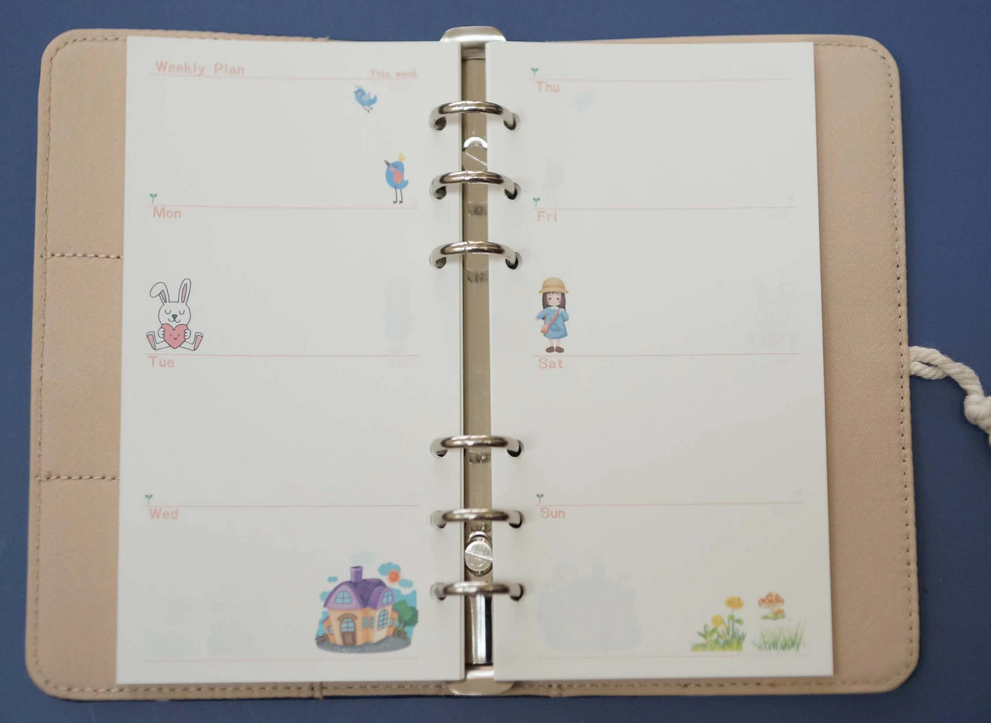 A6 Planner Insert
