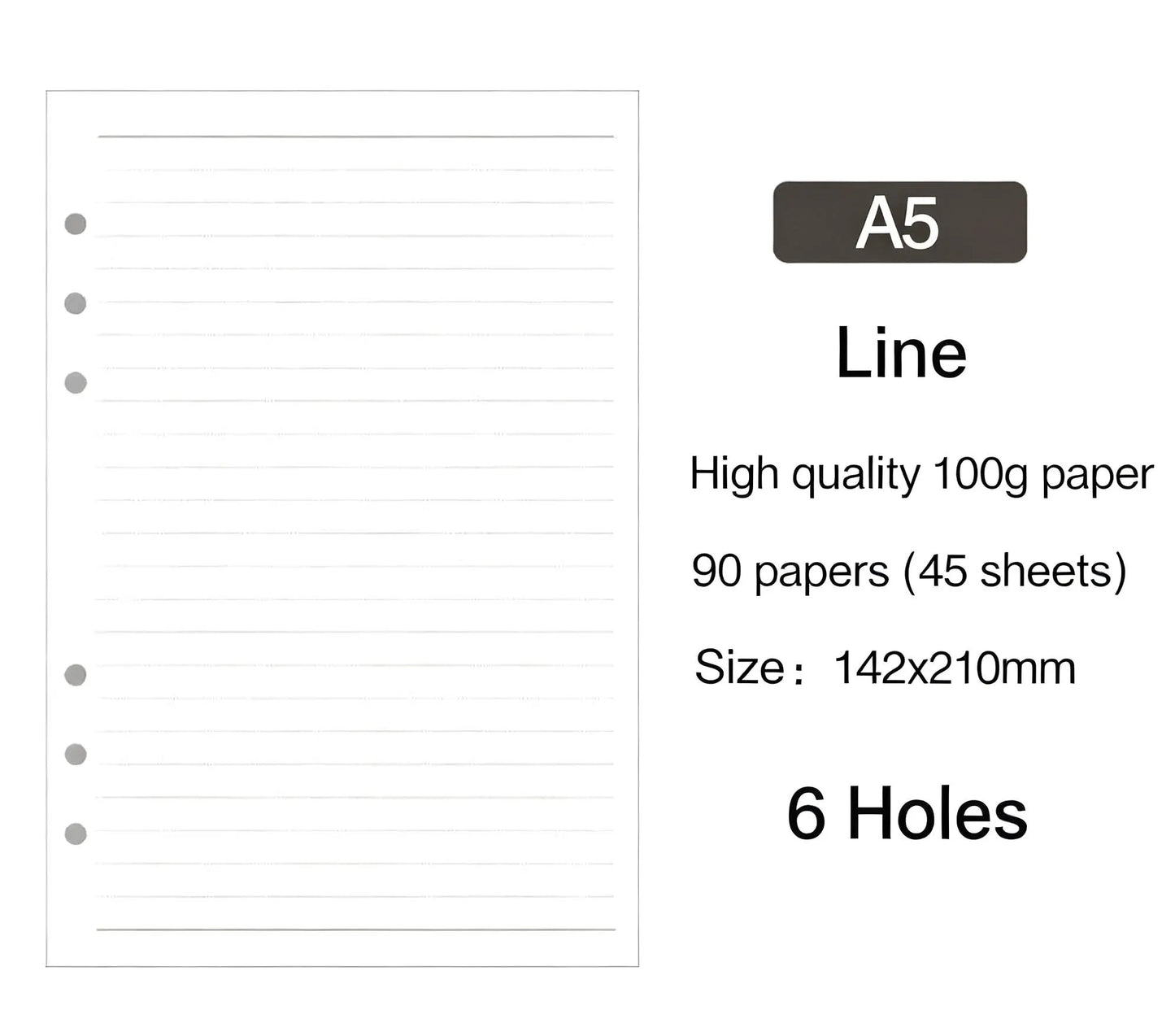 Notebook Refill Paper
