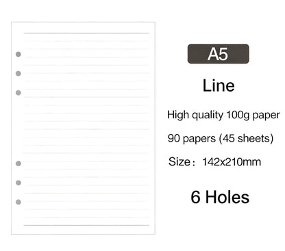 Notebook Refill Paper