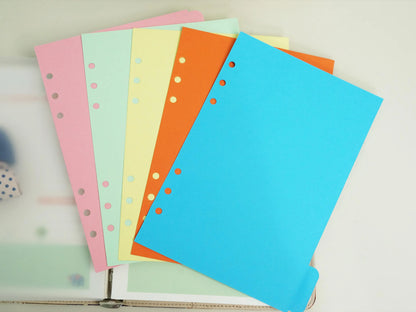 5 Tabs Color Dividers