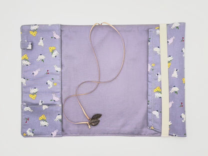 Enjoy Rabbit Fabric Book Cover