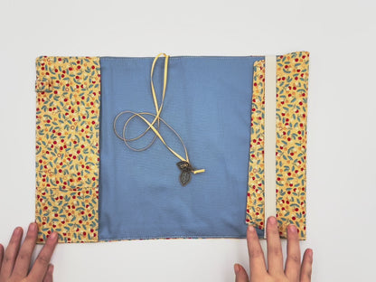 Cherry Bijou Fabric Book Cover