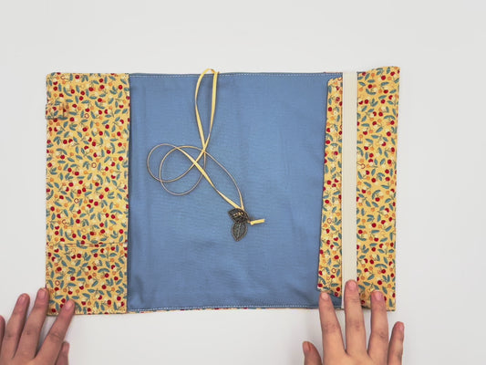 Cherry Bijou Fabric Book Cover