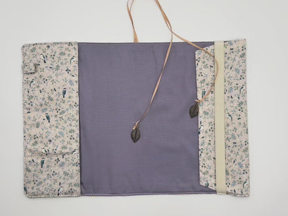 Wander About Forest Titmouse Fabric Book Cover